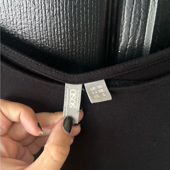 ‼️Price Drop‼️End of Summer Sale‼️ ASOS Black Sheath Midi Dress - Picture 2 of 4